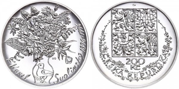 Tschechien 200 Kronen 1996 - K. Svolinsky
