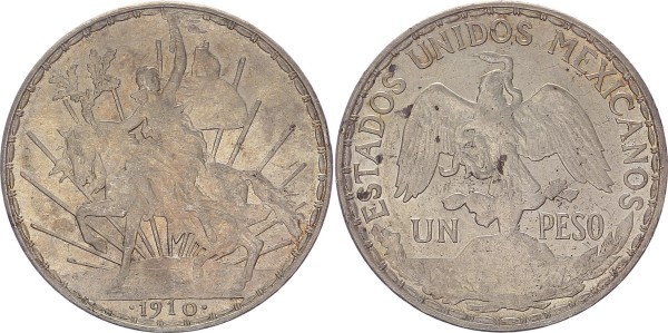 Mexico 1 Peso 1910 Caballito